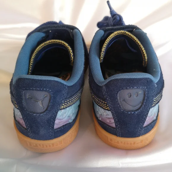 Puma x Dazed and Confused Men's Suede Sneakers, Persian Blue US Size 9.5 - Picture 4 of 15